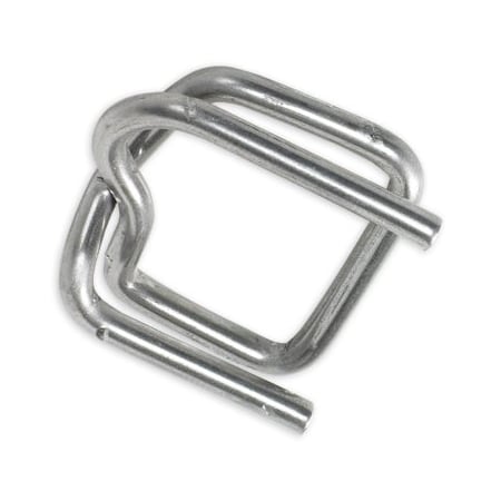 Bsc Preferred 1/2'' Heavy-Duty Wire Poly Strapping Buckles, 1000PK BUY00016421